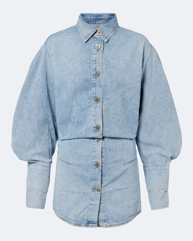 ATTICO Abito corto di jeans Blu