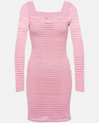 Tom Ford Miniabito in crochet Rosa