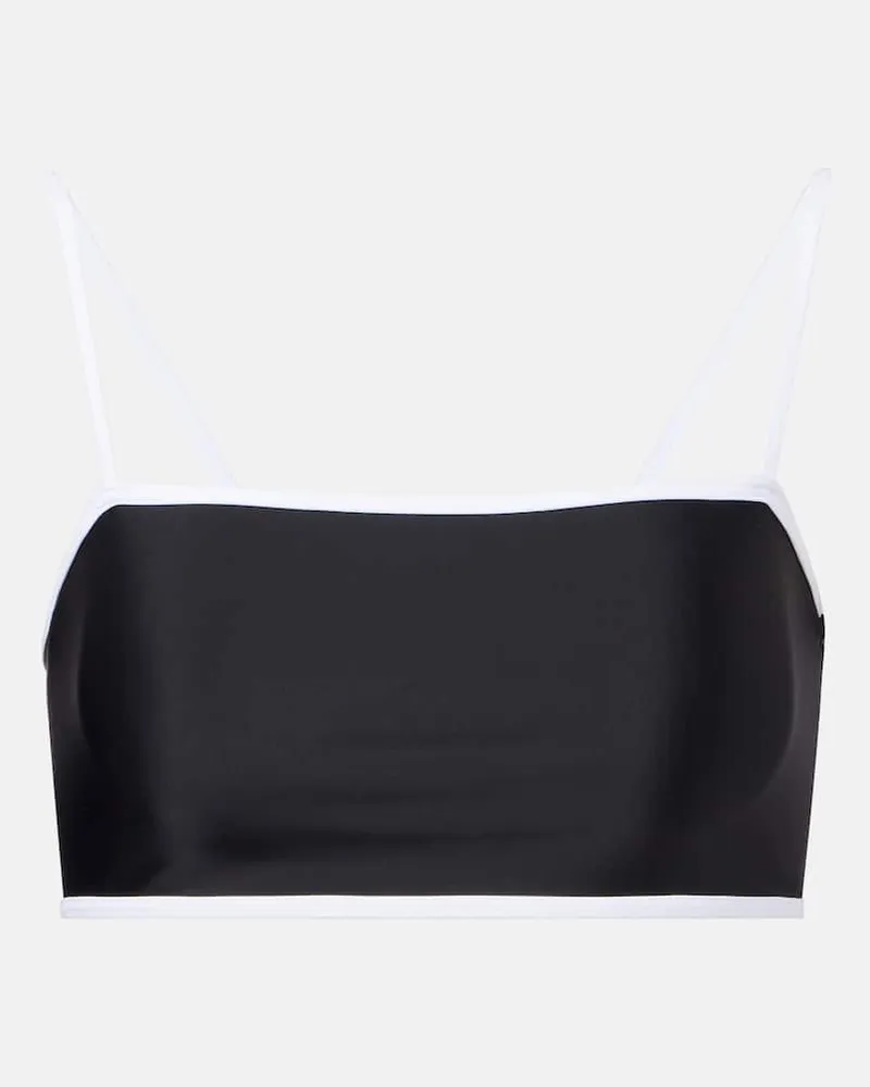 JADE SWIM Top bikini Blu