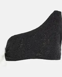 Giambattista Valli Top bikini monospalla Nero