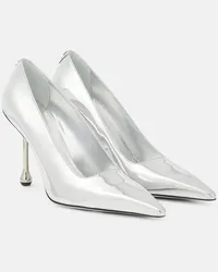 Jimmy Choo Pumps Ixia 95 in vernice Argento