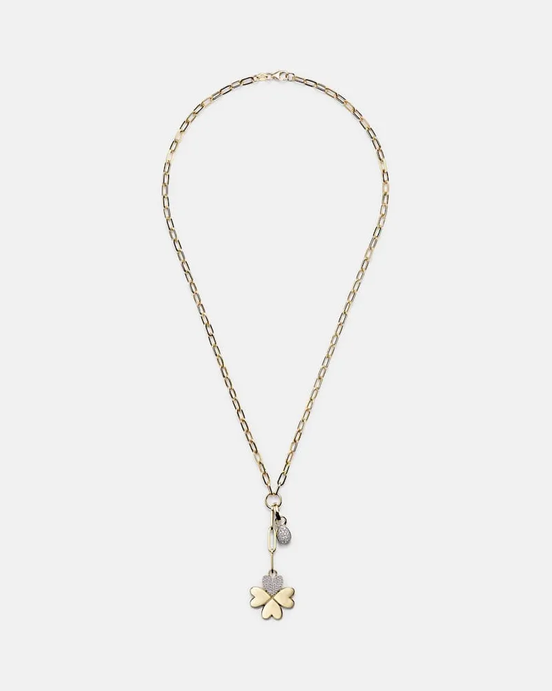 FOUNDRAE Collana True Love in oro 18kt con diamanti Oro