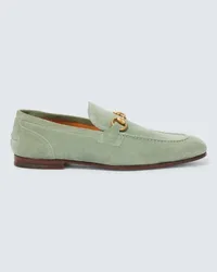 Gucci Mocassini Gucci Jordaan in suede Verde