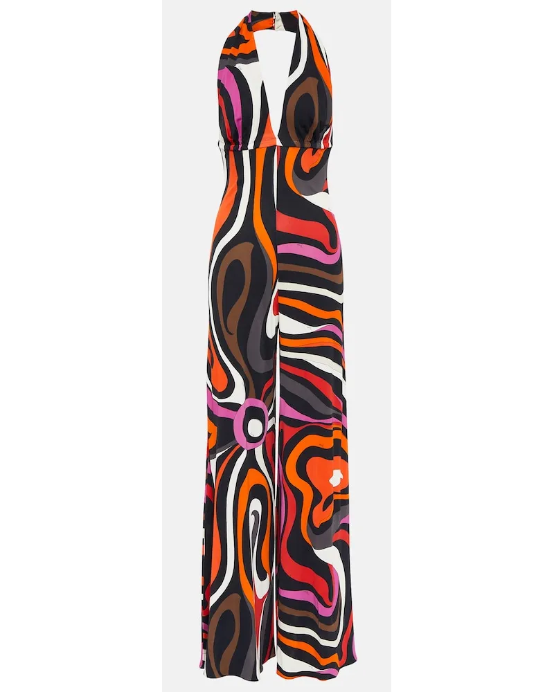 Emilio Pucci Jumpsuit Marmo Multicolore
