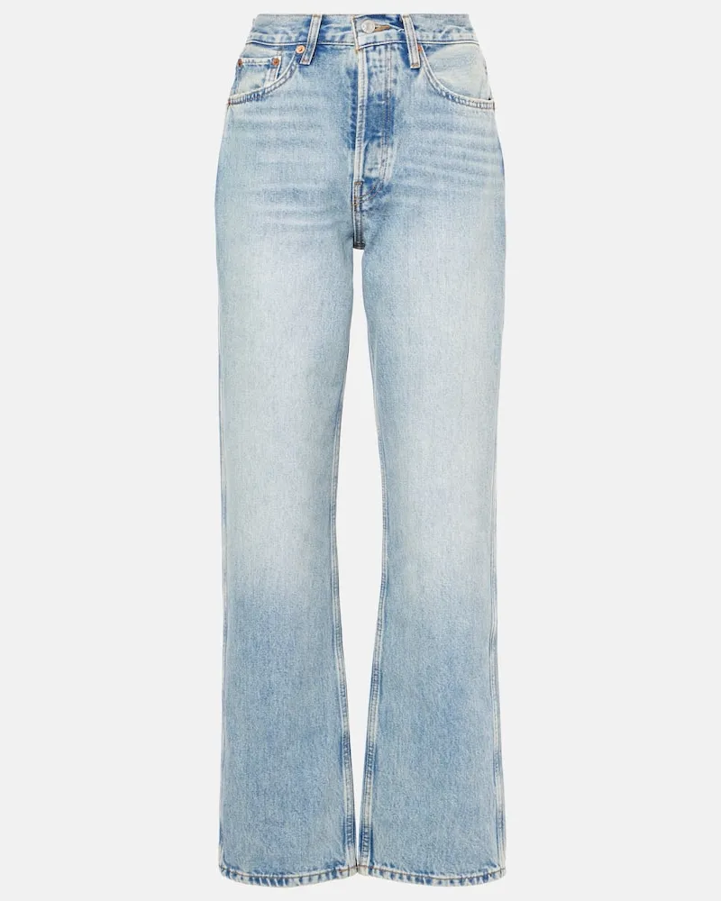 RE/DONE Jeans regular 90s a vita alta Blu