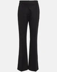 Dorothee Schumacher Pantaloni regular a vita alta Nero