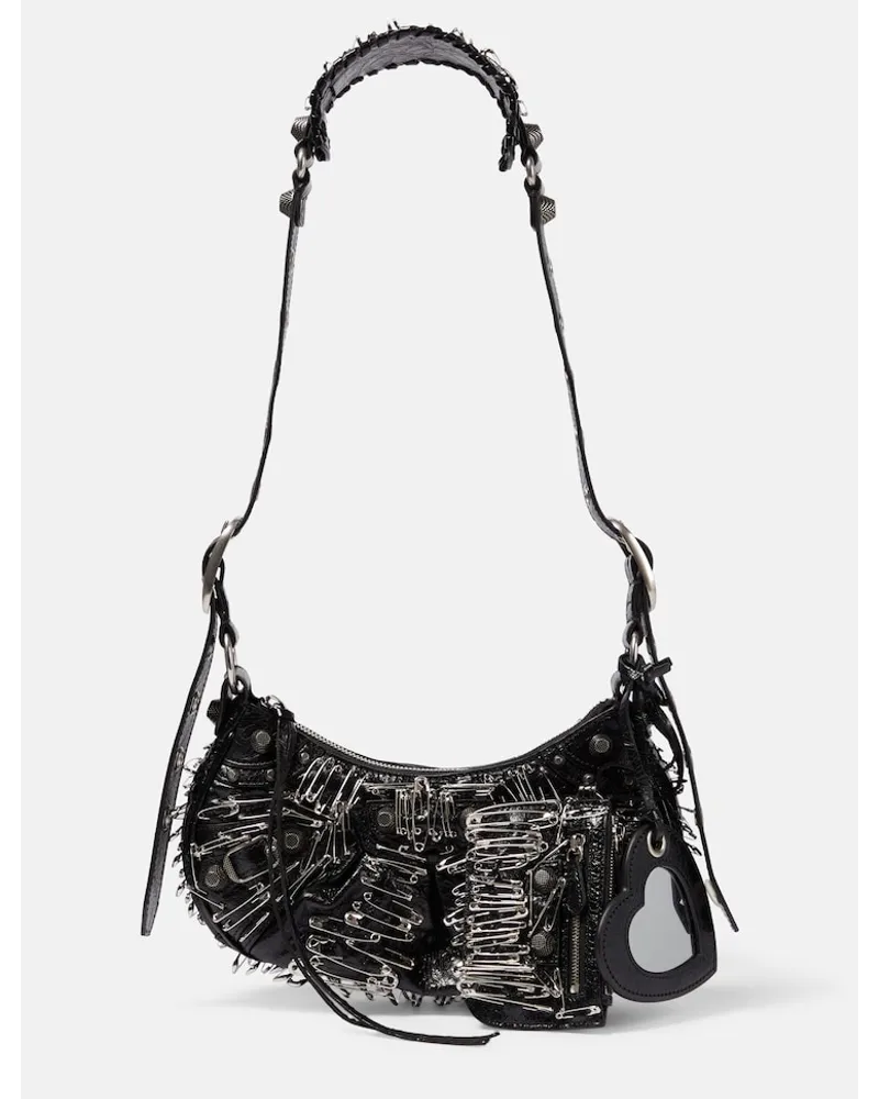 Balenciaga Borsa a spalla Le Cagole XS in pelle Nero