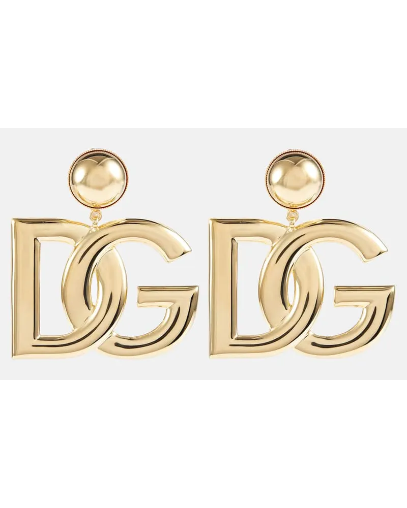 Dolce & Gabbana Orecchini a clip DG Oro