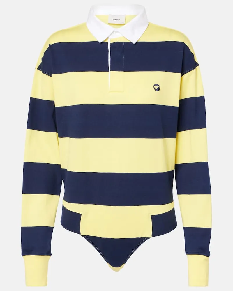 COPERNI Body in cotone a righe Multicolore