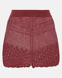 Loro Piana Shorts Molokai in cotone Rosso