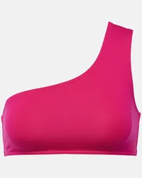 Eres Top bikini monospalla Symbole Rosa