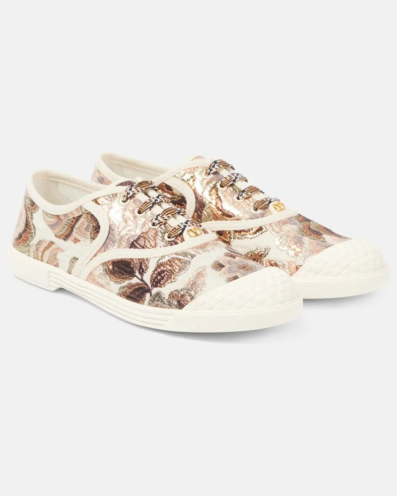 Valentino Garavani Sneakers Bay By Bay in jacquard Multicolore
