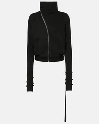 Rick Owens Giacca Mountain Sweat in cotone Nero