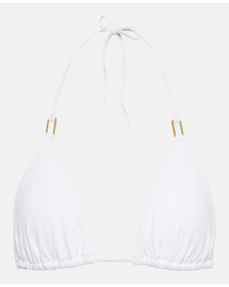 Melissa Odabash Top bikini Cancun Bianco