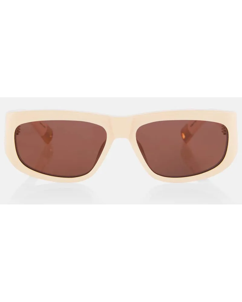 Jacquemus Occhiali da sole Les Lunettes Bianco