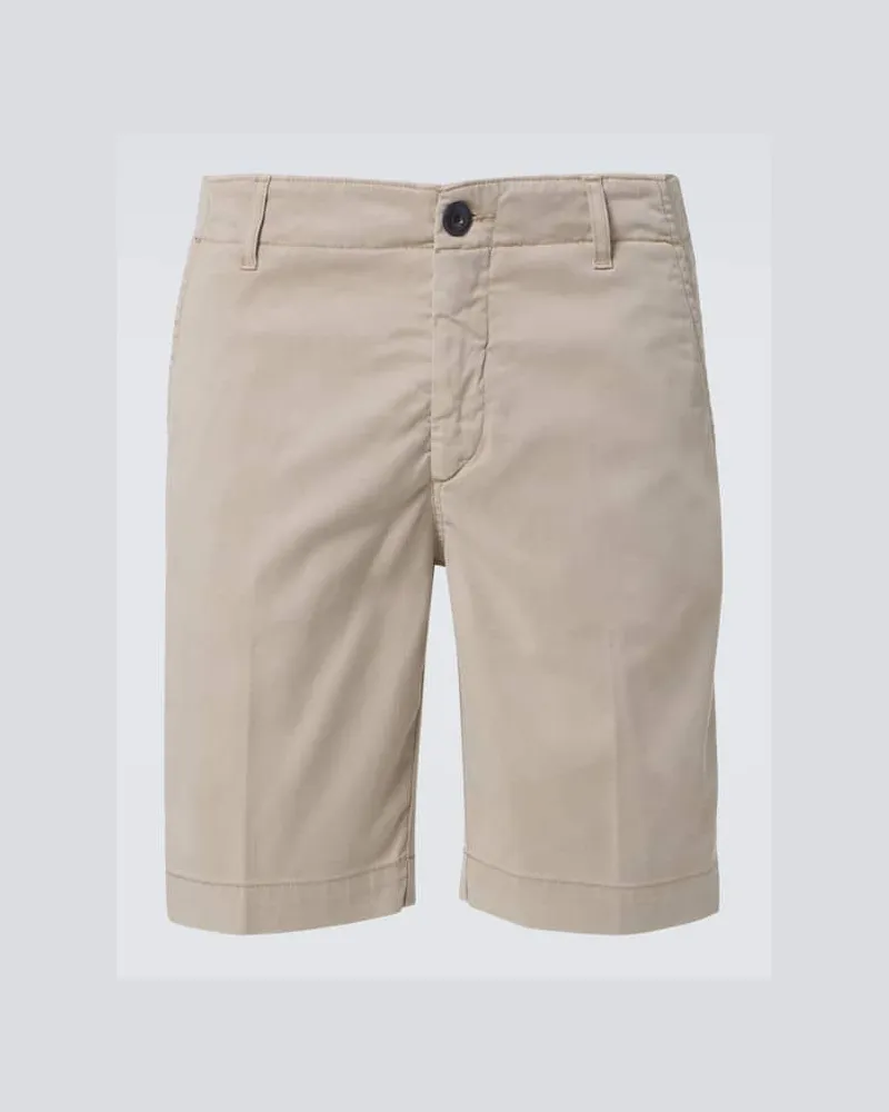 Vilebrequin Bermuda Ponche in gabardine Beige