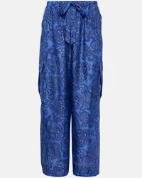 Zimmermann Pantaloni Ottie a gamba larga Blu