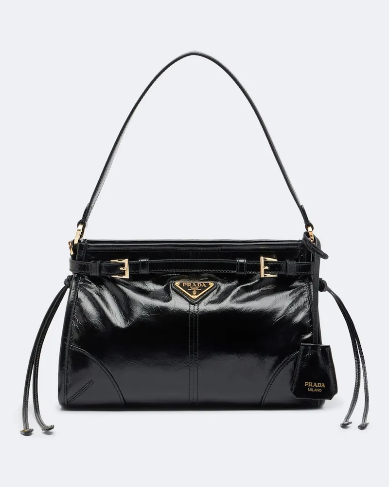 Prada Borsa a spalla Prada Bonnie Small in pelle Nero