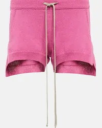 Rick Owens Shorts in cotone Rosa