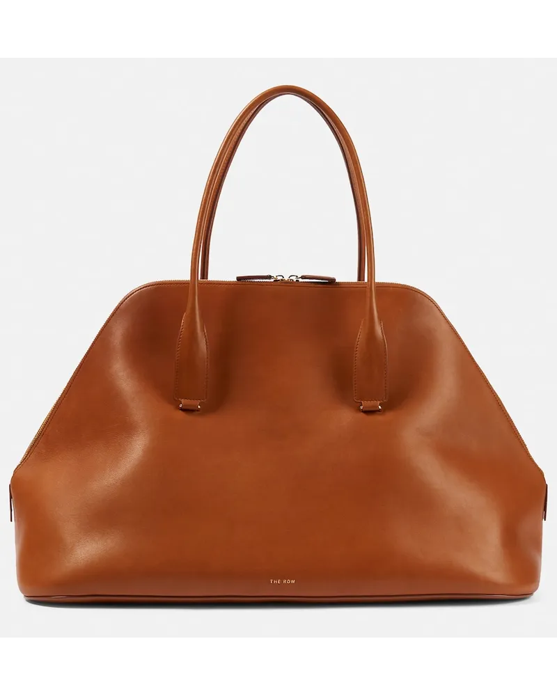 The Row Borsa Devon Large in pelle Marrone