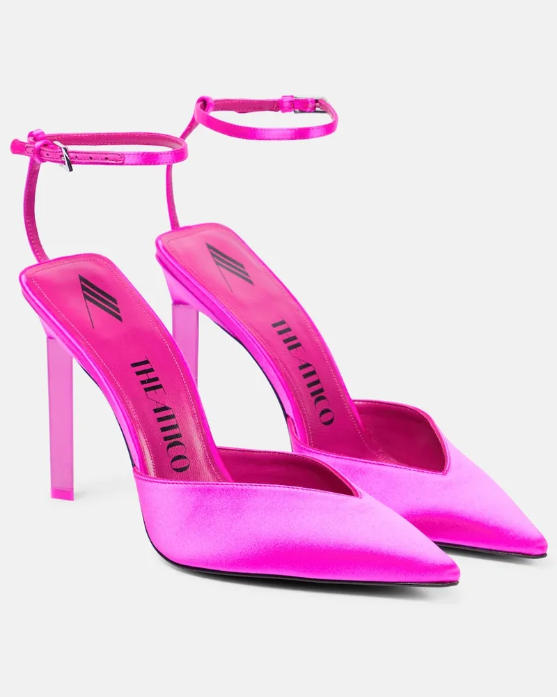 ATTICO Pumps Perine 105 in raso Rosa
