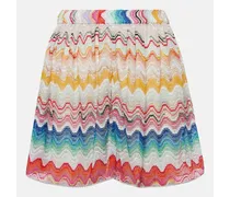 Missoni Shorts a vita alta Multicolore