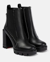 Christian Louboutin Stivaletti Out Line con borchie Nero