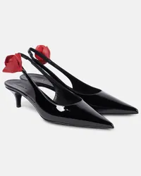 Magda Butrym Pumps slingback in pelle Nero