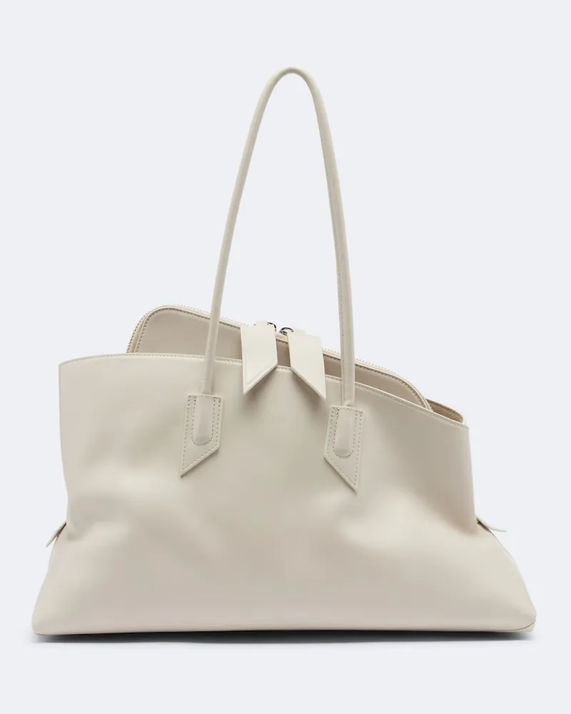 ATTICO Shopper La Passeggiata Medium in pelle Bianco
