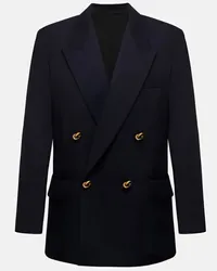 Bottega Veneta Blazer oversize in lana Blu