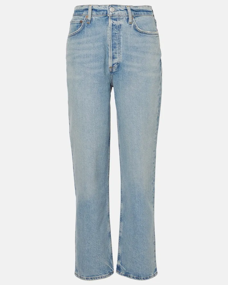 AGOLDE Jeans regular 90s Pinch Waist Crop Blu