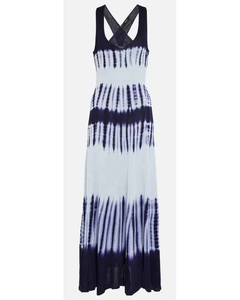 Proenza Schouler Abito midi tie-dye Multicolore
