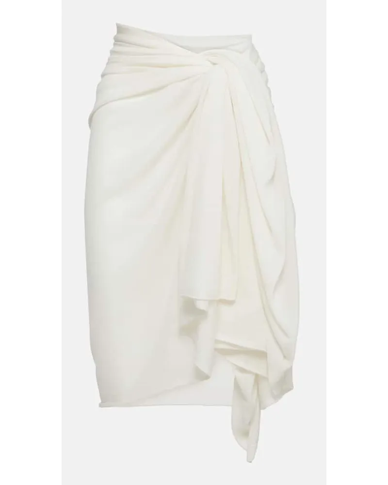 Totême Pareo in maglia Bianco