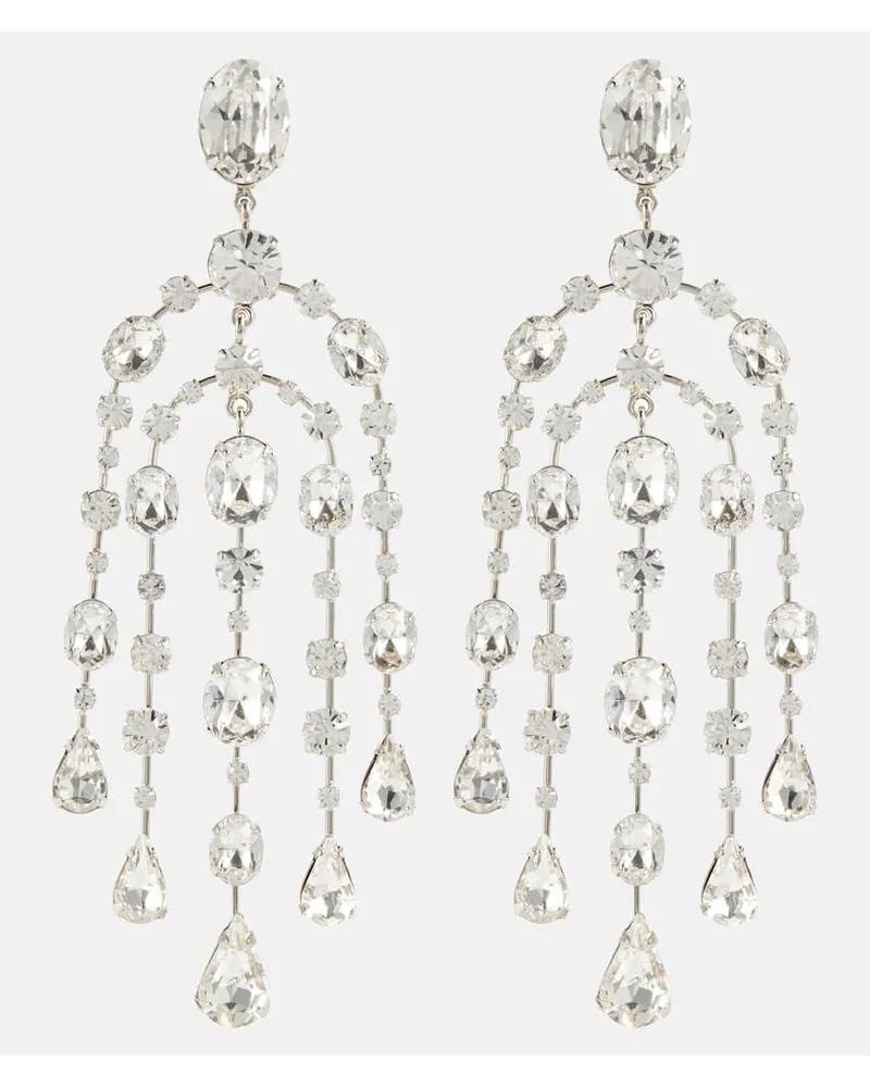 Jennifer Behr Orecchini pendenti Ophelia con decorazione Argento