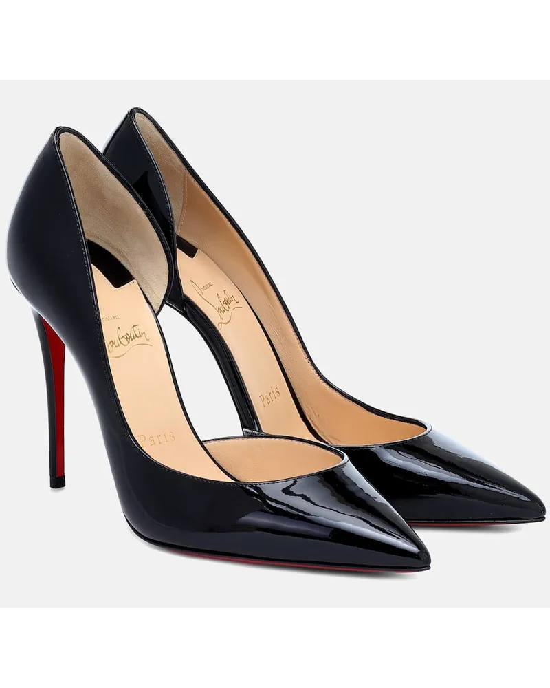 Christian Louboutin Pumps Iriza 100 in vernice Nero