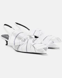 Balenciaga Pumps slingback Knife 40 Bianco