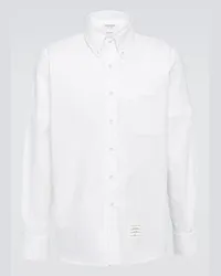 Thom Browne Camicia in cotone Bianco