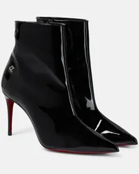 Christian Louboutin Stivaletti Sporty Kate 85 in vernice Nero