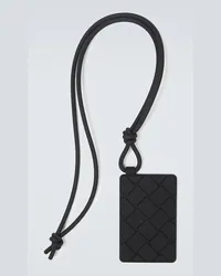 Bottega Veneta Portacarte in silicone Nero