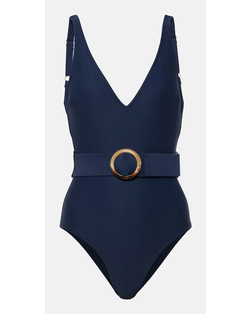Heidi Klein Costume intero Porto Cervo Blu