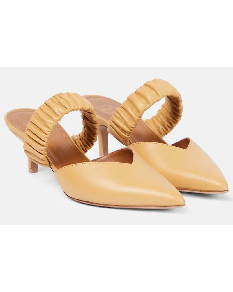 Malone Souliers Mules Maureen 100 in pelle Marrone