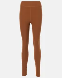 The Upside Leggings Peached a vita alta Marrone