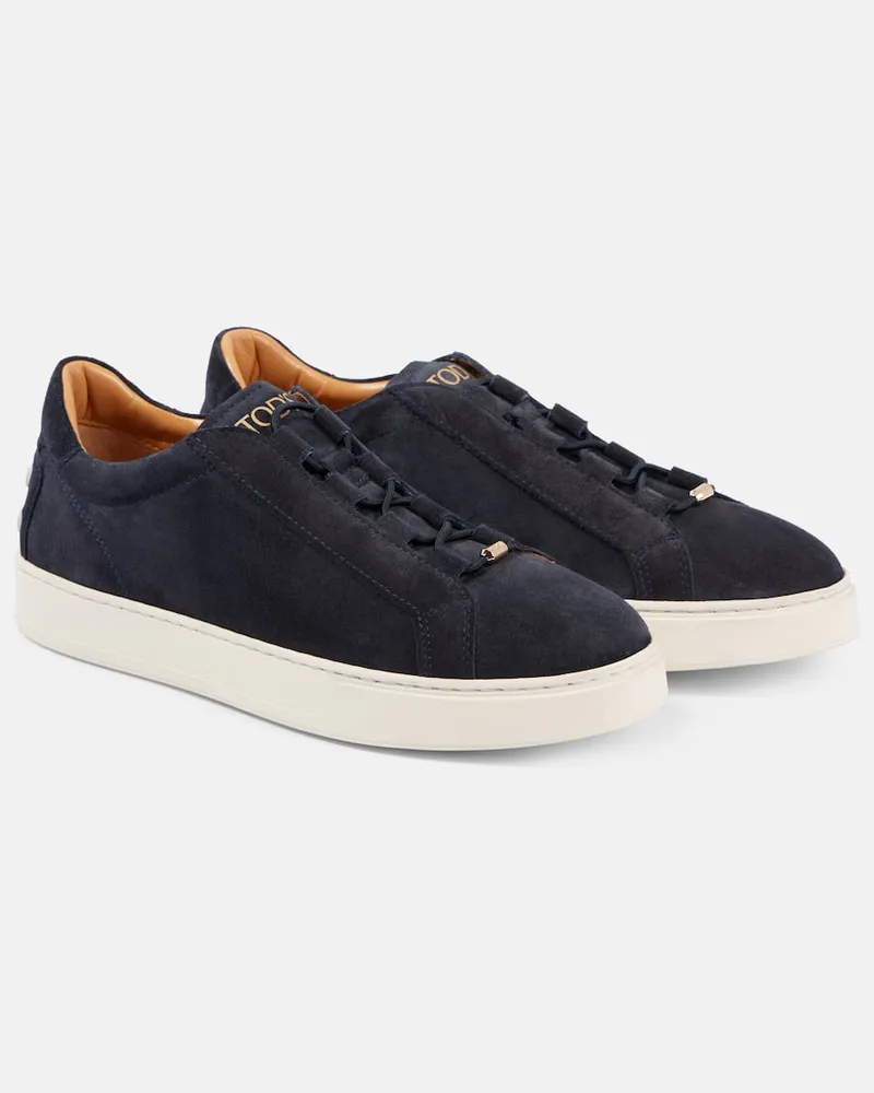 TOD'S Sneakers in suede Blu