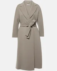 Max Mara Cappotto in lana Grigio