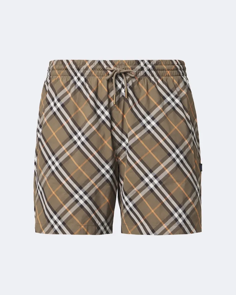 Burberry Costume da bagno Burberry Check Marrone
