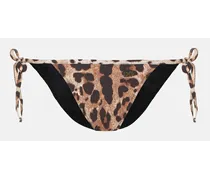 Slip bikini leopardati