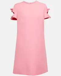 Valentino Garavani Miniabito in Crêpe Couture con fiocco Rosa