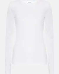 Vince Top Essential in cotone Bianco