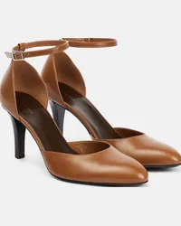 The Row Pumps Demi in pelle Marrone