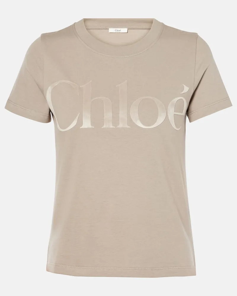 Chloé ChloÃ© Top in cotone Grigio